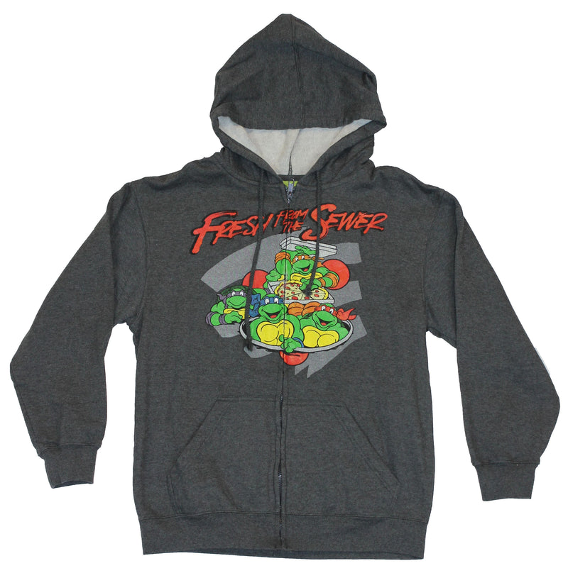 Teenage Mutant Ninja Turtles TMNT Hoodie Sweatshirt - "Fresh From The Sewer"
