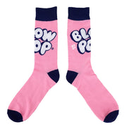 Bioworld Chocolate Tootsie Roll Pops Candy Labels Casual fun Crew Socks for Boys 5-Pack - Inmyparentsbasement.com