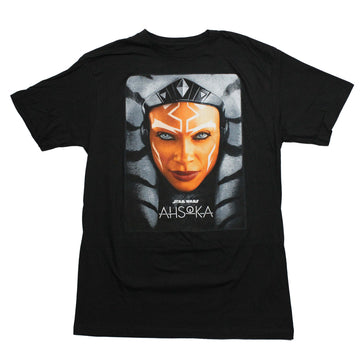 Star Wars Mens T-Shirt - Ashoka Full Face Image
