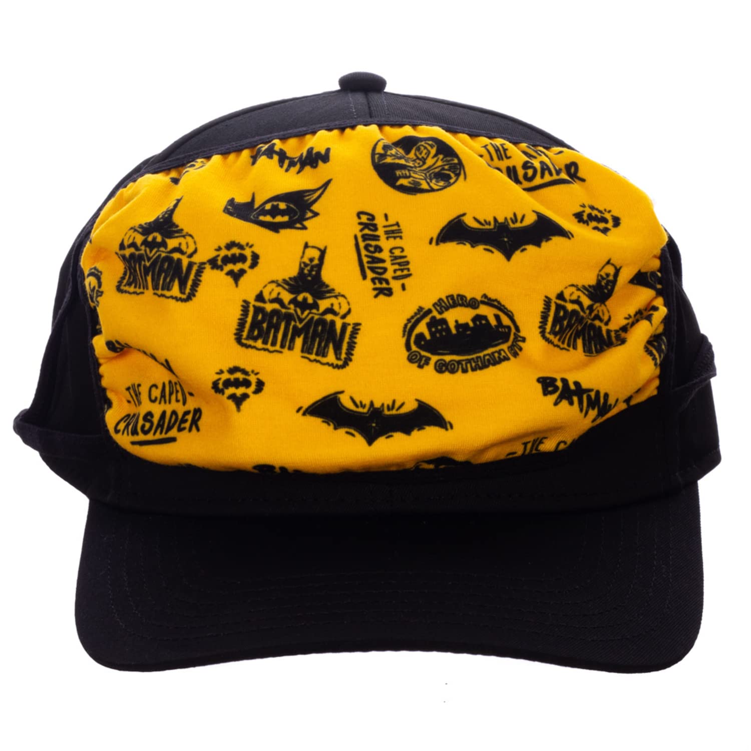 Batman DC Comics Symbol Face Mask Hat Combo Multicolored