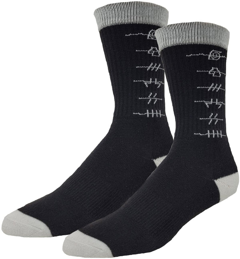 Ripple Junction Naruto Shippuden 2 Pack Adult Crew Socks Akashi Clouds