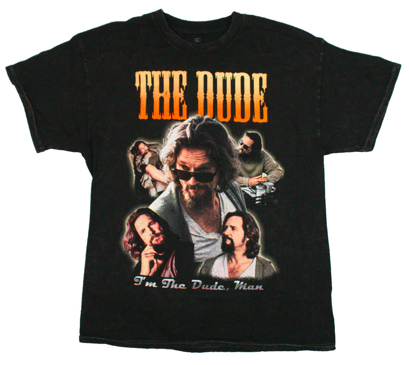 The Big Lebowski Mens T-Shirt - The Dude Cast Collage
