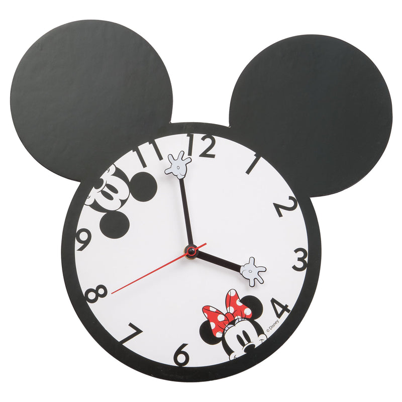 Vandor 89189 Mickey & Minnie Mouse Shaped Deco Wall Clock