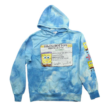 Spongebob Squarepants Adult Unisex Mens Hoodie -  License Image Bob Pose Sleeves