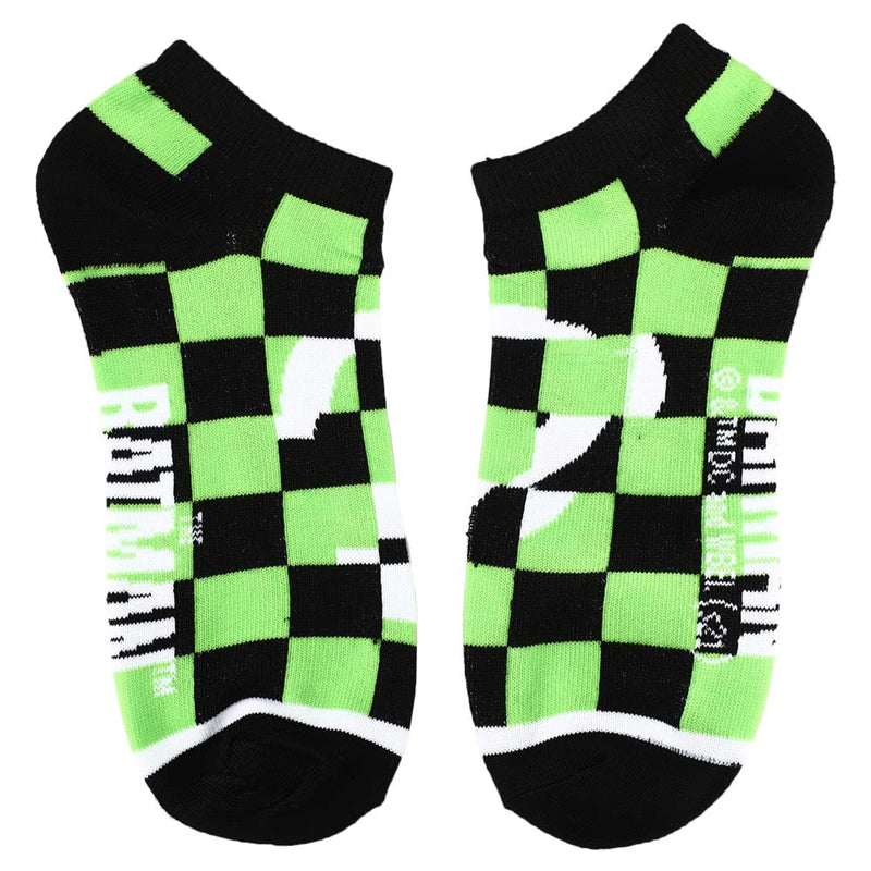 Bioworld The Batman Movie 5-Pack Ankle Socks set for men