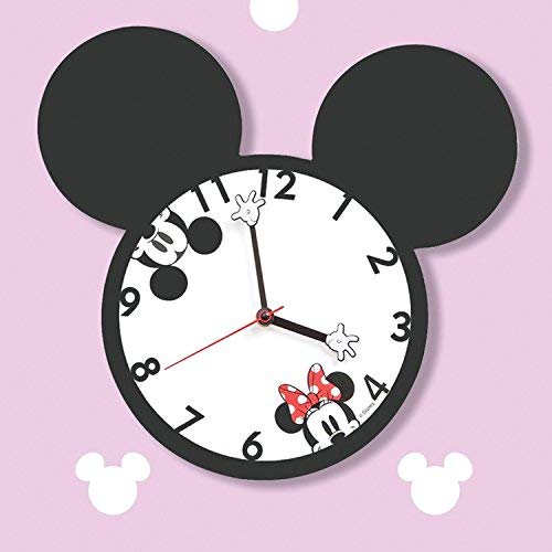 Vandor 89189 Mickey & Minnie Mouse Shaped Deco Wall Clock