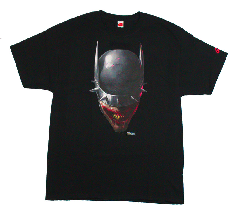 Graphitti Designs Batman Who Laughs Head Image DEADSTOCK VINTAGE T-SHIRT NOS New