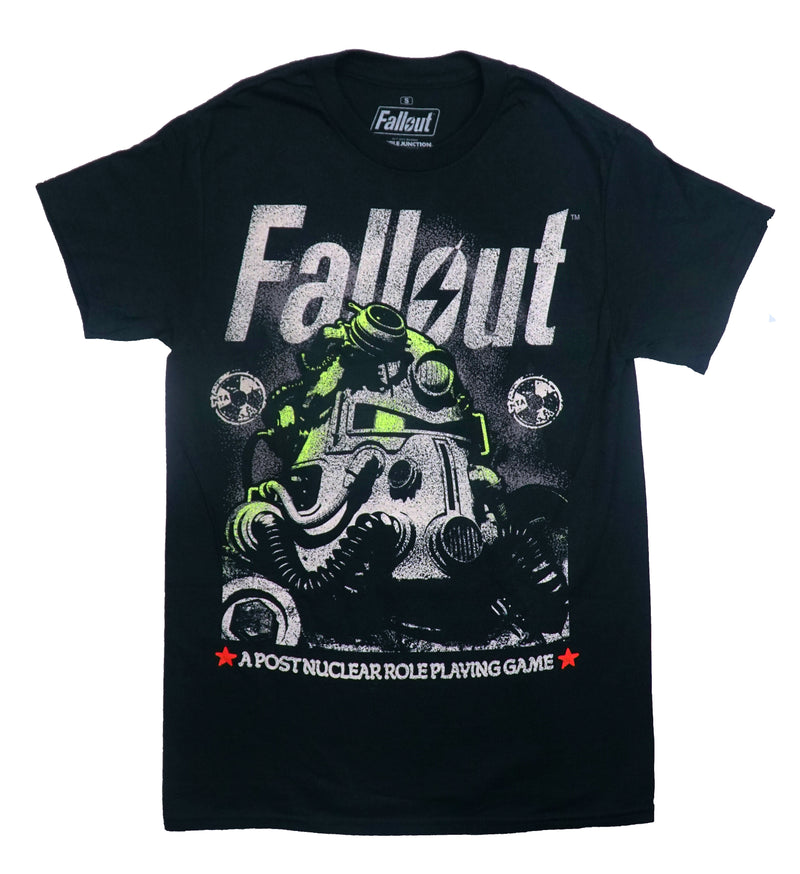 Fallout Mens T-Shirt - Post Nuclear Game Brotherhood of Steel - Inmyparentsbasement.com