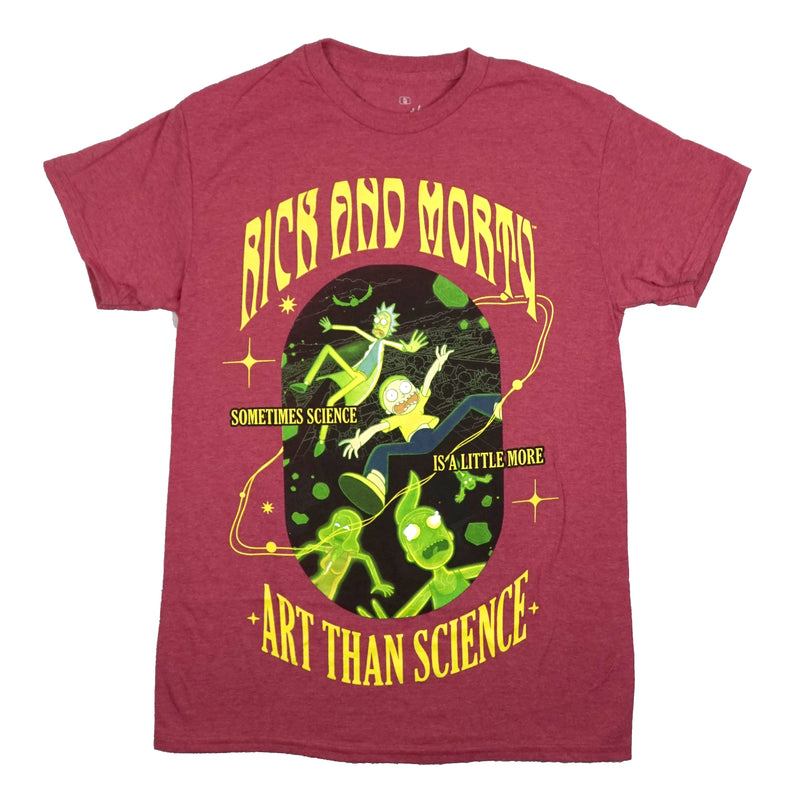 Rick & Morty Mens T-Shirt - Sometimes Science Is A Little More Art Than