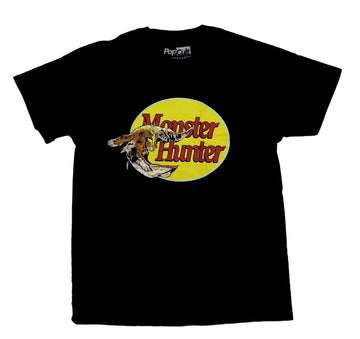 Monster Hunter World Mens T Shirt -Monster Hunter Pro Yellow Oval Logo