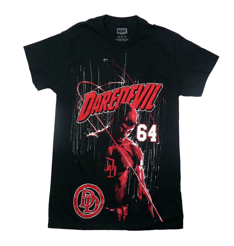 Daredevil Mens T-Shirt - Standing in White Rain #64