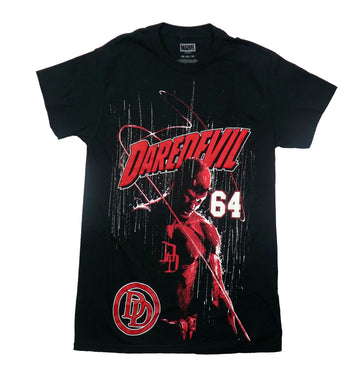 Daredevil Mens T-Shirt - Standing in White Rain #64