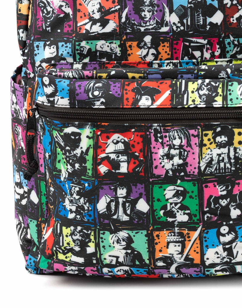 Roblox Backpack Video Game Characters Black Rucksack 17.3”
