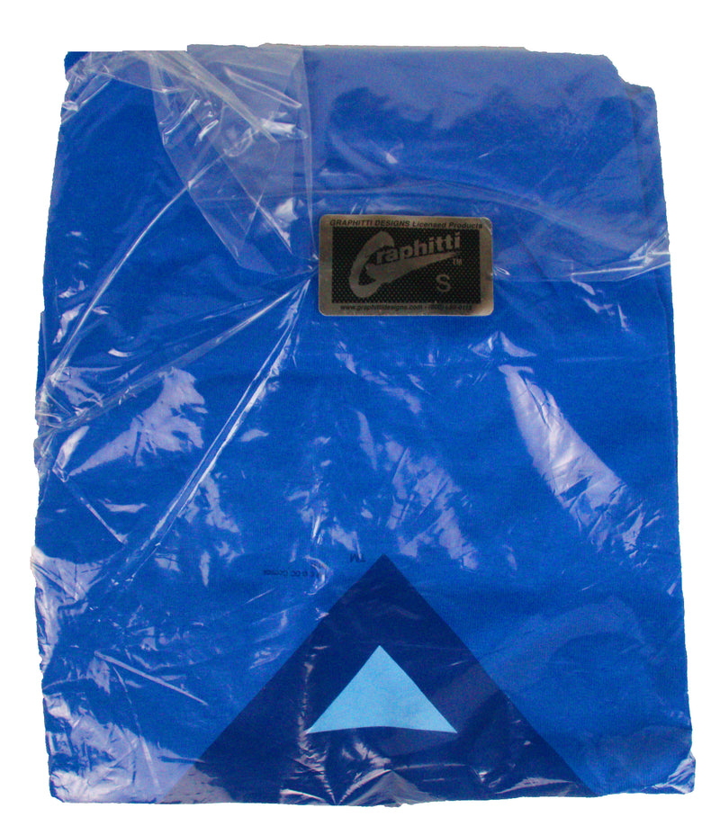 Graphitti Designs Superman Classic Blue Emblem DEADSTOCK VINTAGE T-SHIRT