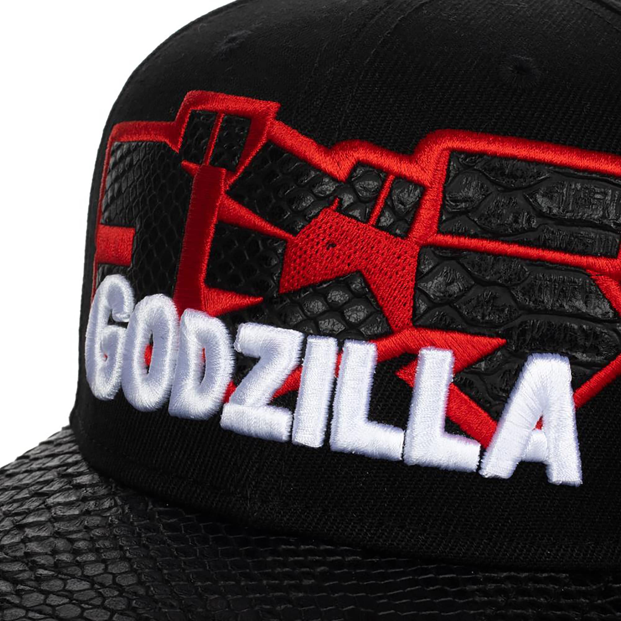 Godzilla The Lizard King Monster Black Snapback Hat for Men