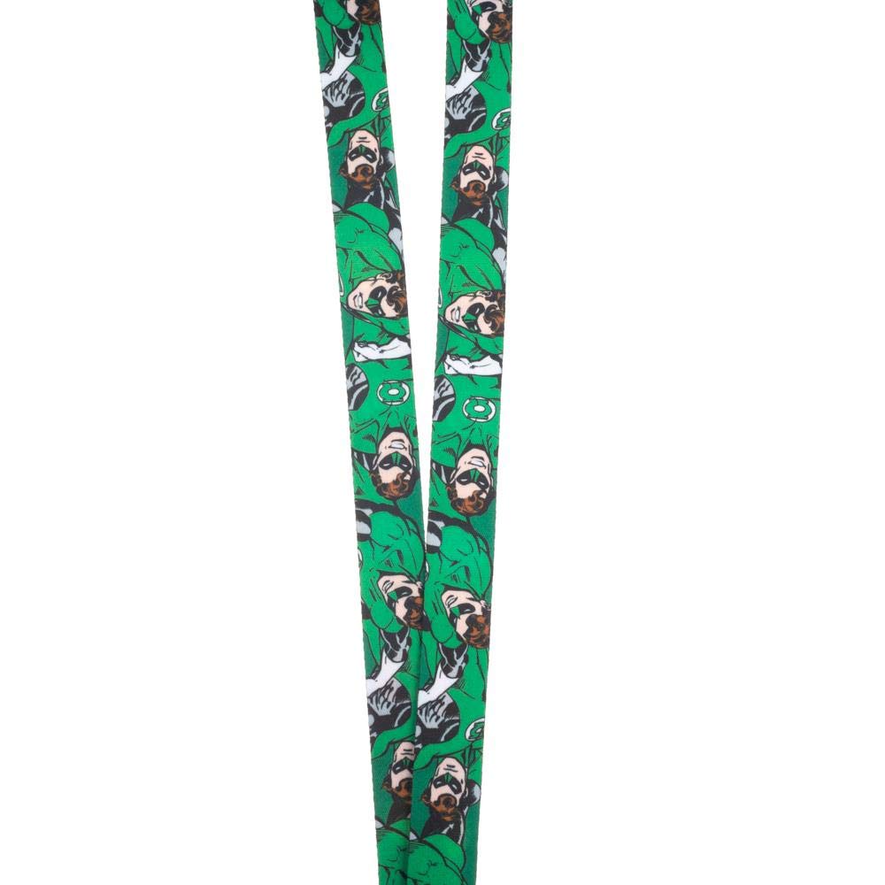 Green Lantern Lanyard w/Rubber Charm