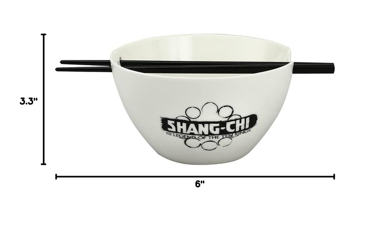 Bioworld Marvel Shang-Chi Bowl with Chopsticks
