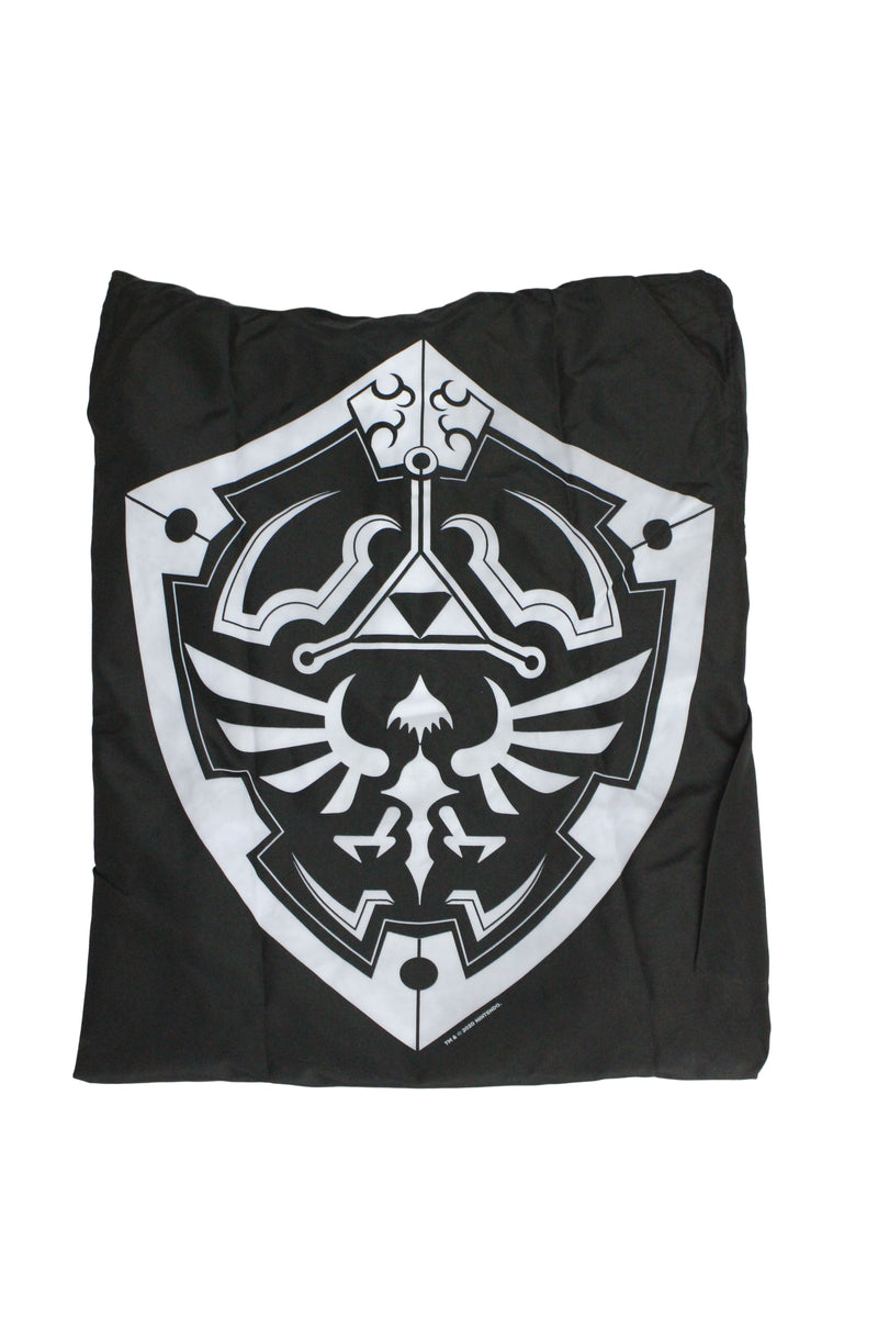 The Legend Of Zelda Limited Edition Hylian Shield Black & Silver Windbreaker