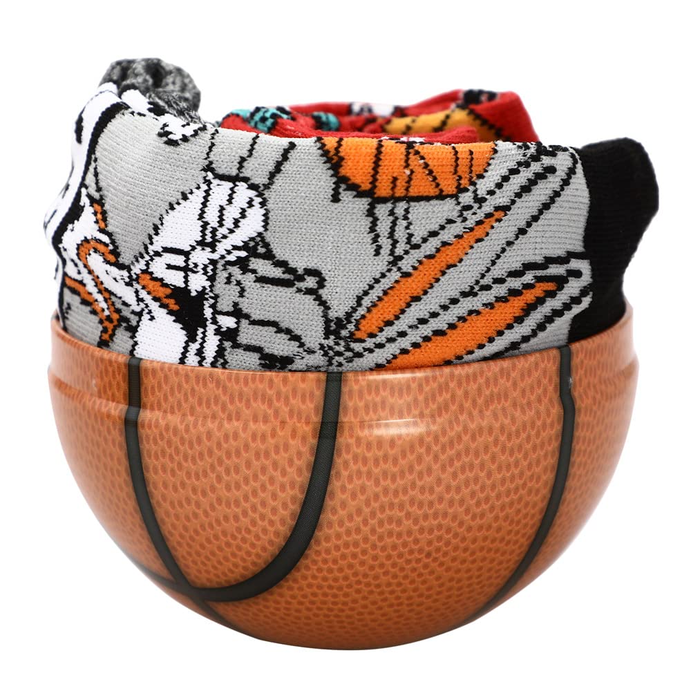 Bioworld Space Jam New Legacy basketball Casual Crew Socks for Men 3-Pack