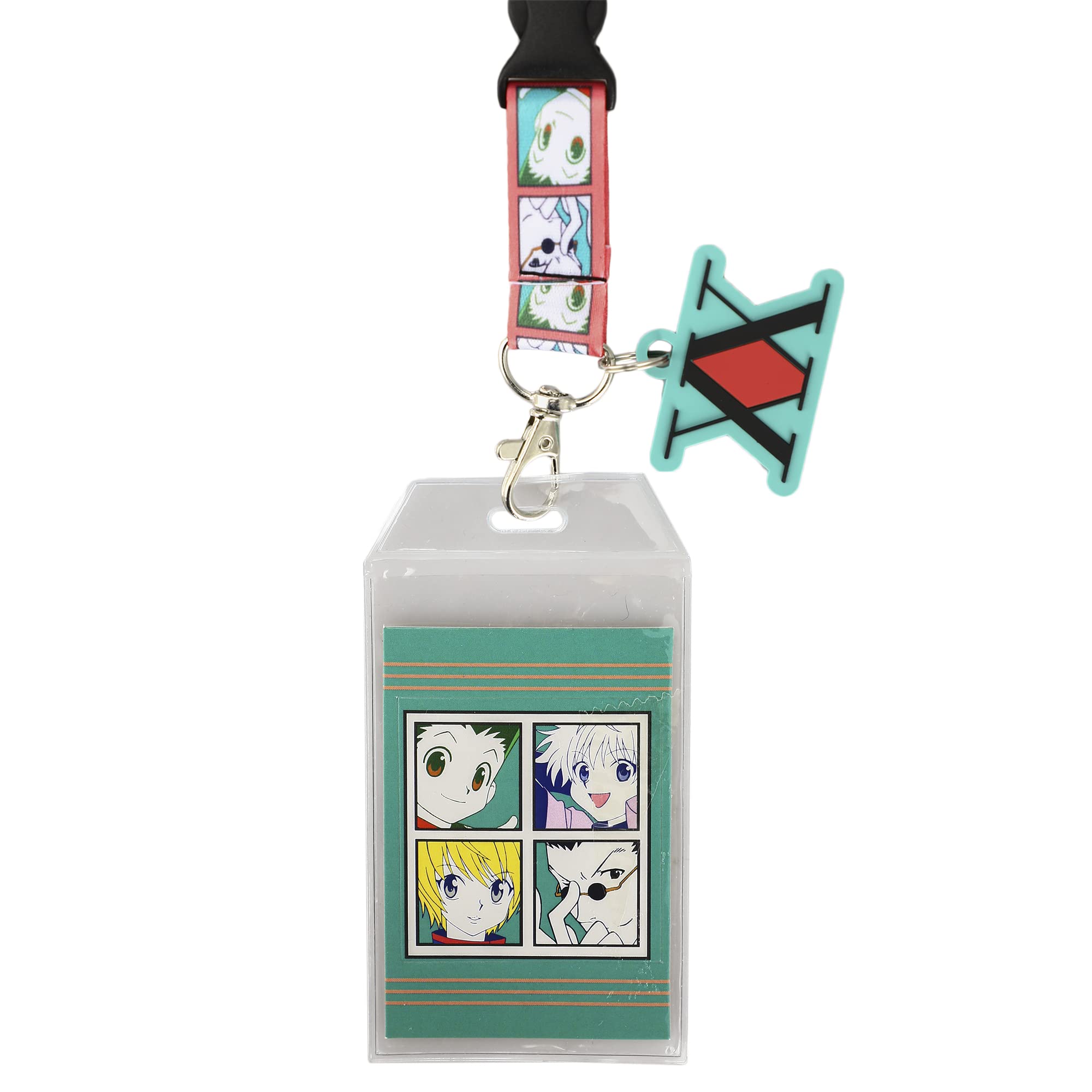 Hunter X Hunter Lanyard with Clear ID Sleeve
