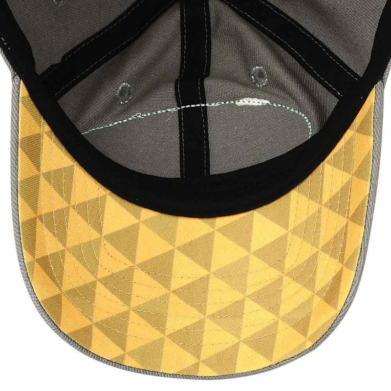 Nintendo Legend of Zelda Link Character Embroidered Symbol Grey Adjustable Hat