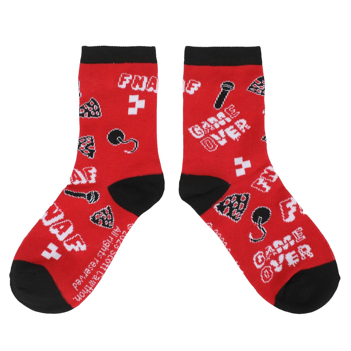 Five Nights At Freddy's Pizza Party Youth 3-Pair Crew Socks