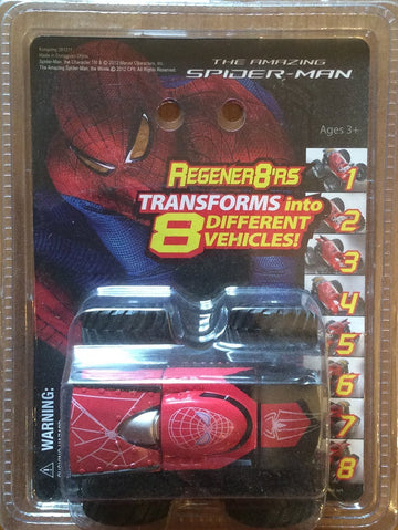 REGENER8'RS - SPIDERMAN TOY TRUCK - Transforms into 8 different vehicles!