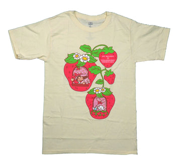My Melody & Strawberry Shortcake Mens T-Shirt - In Strawberry Plant