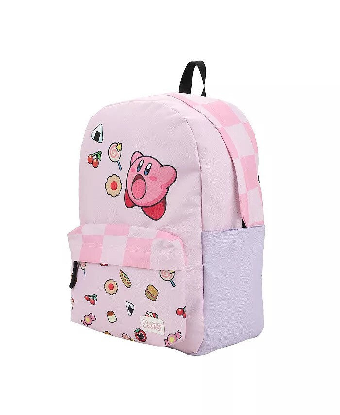 Kirby's Dream Land Kirby Inhaling Food 17" Backpack