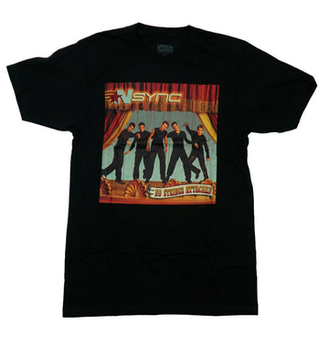 NSYNC  Mens T-Shirt - No String Attached Album Cover