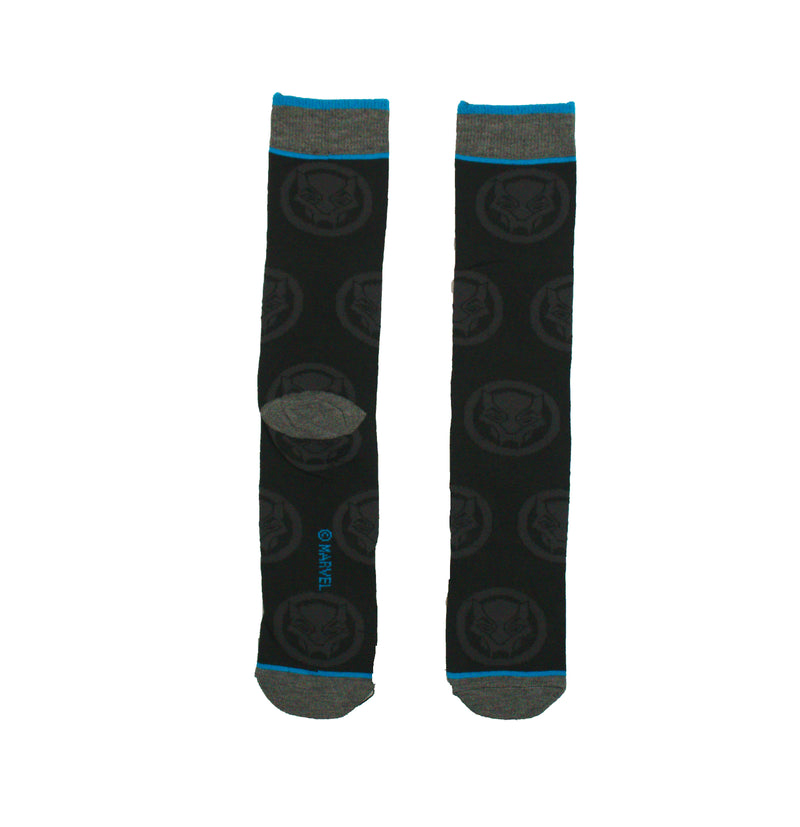 Marvel Black Panther logo all over Men's Crew sock