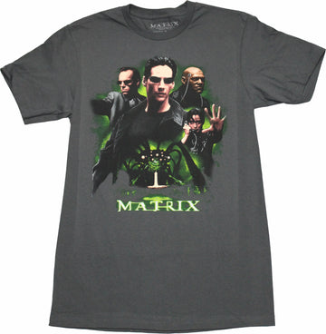 The Matrix Mens T-Shirt - Classic Movie Poster Image