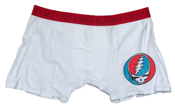 Grateful Dead Shite Skeleton Logo  Ripple Junction Boxer Briefs