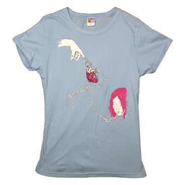 Saosin Mens T-Shirt - Band Hand Touching Heart