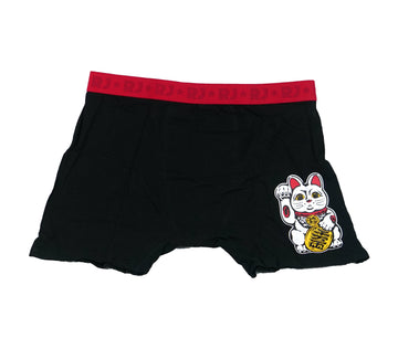 Lucky Cat Black Red Ripple Junction Boxer Briefs