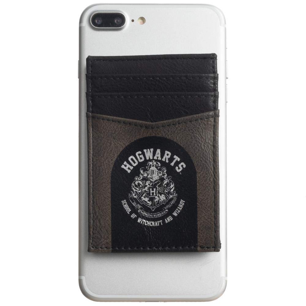 Removable Stick On Hogwarts Crest Phone Wallet