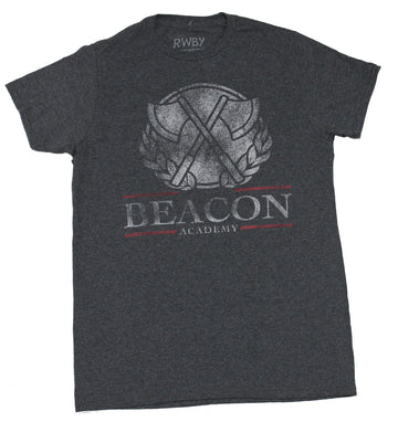 RWBY Mens T-Shirt - Beacon Academy Distressed Logo Image