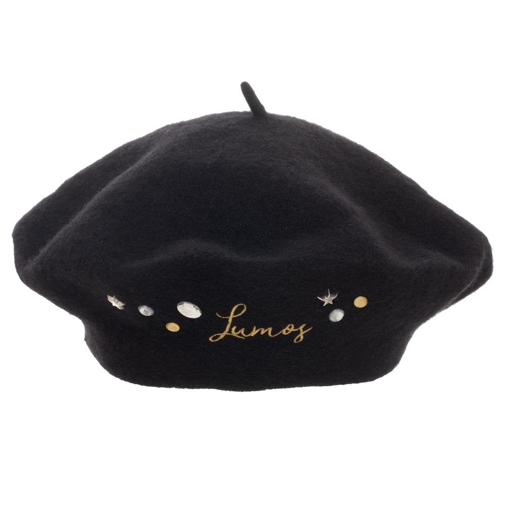 Bioworld Harry Potter Hat Berat Lumos Embroidered Soft Wool Hat