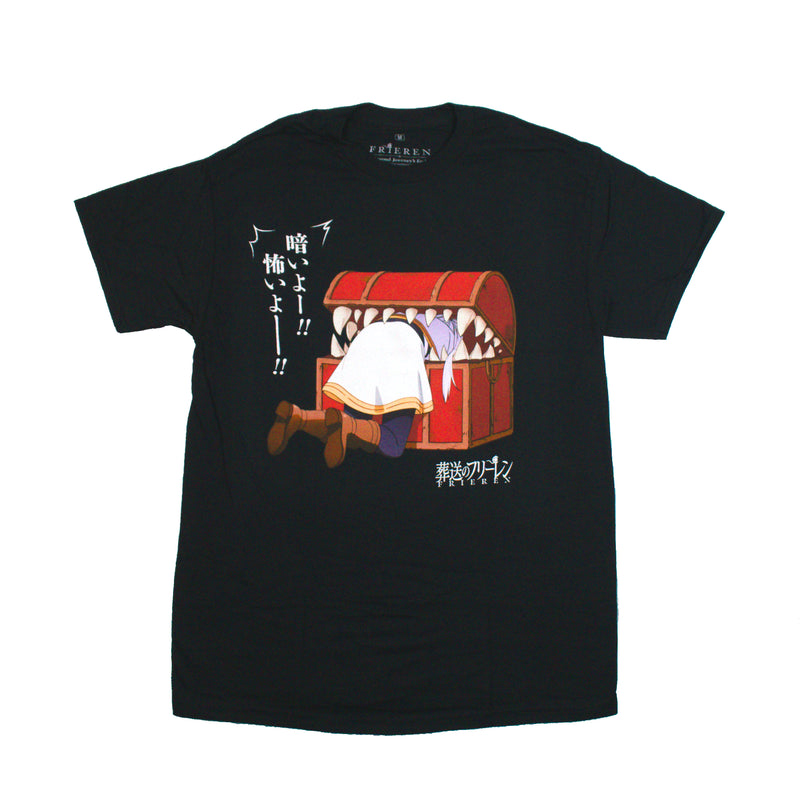Frieren Mens T-Shirt - Beyond Journey's End Frieren Digging In Treasure Box