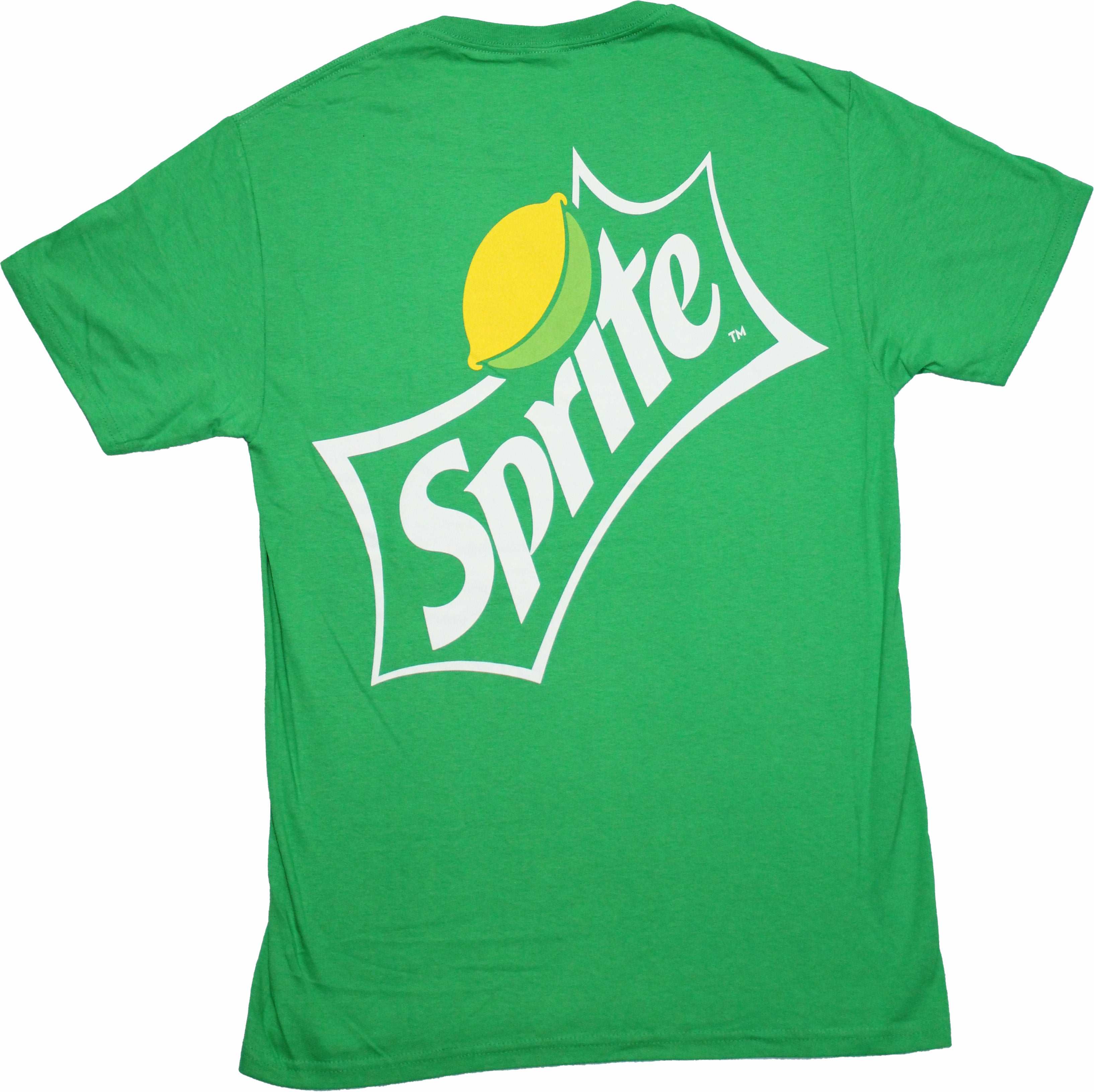 Sprite Mens T-Shirt - Obey Your Thirst Lapel Logo back