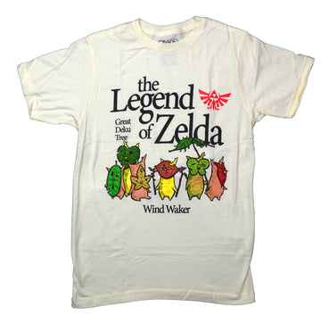 Legend of Zelda Mesn T-Shirt - Wind Waker Koroks  Great Deku Tree