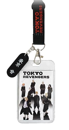 Tokyo Revengers Anime ID Badge Holder Lanyard Keychain Lanyard Rubber Pendant