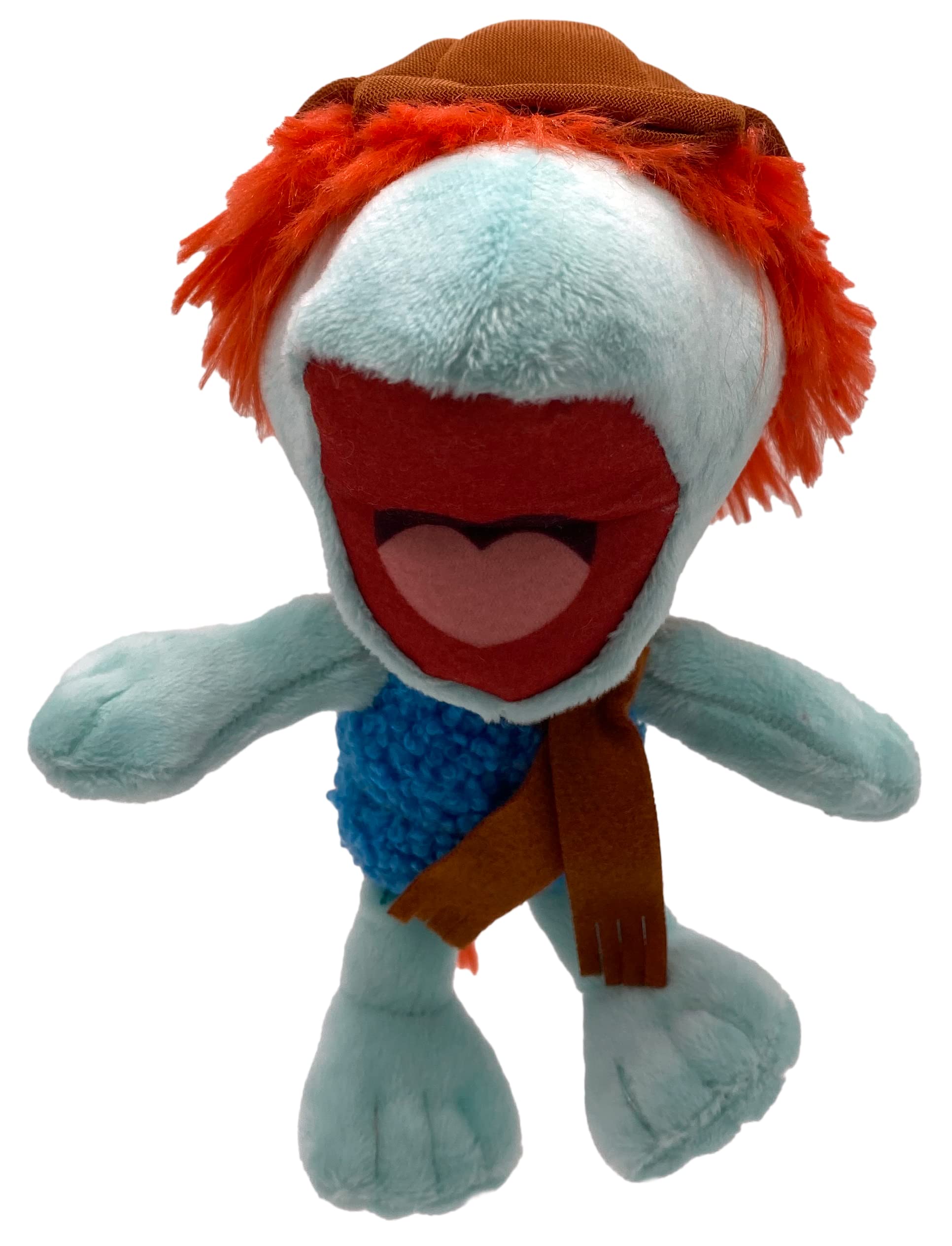 Boober Small Plush Toy 7.5" Fraggle Rock Stuffed Figure Apple TV+ Series for Fans of All Ages