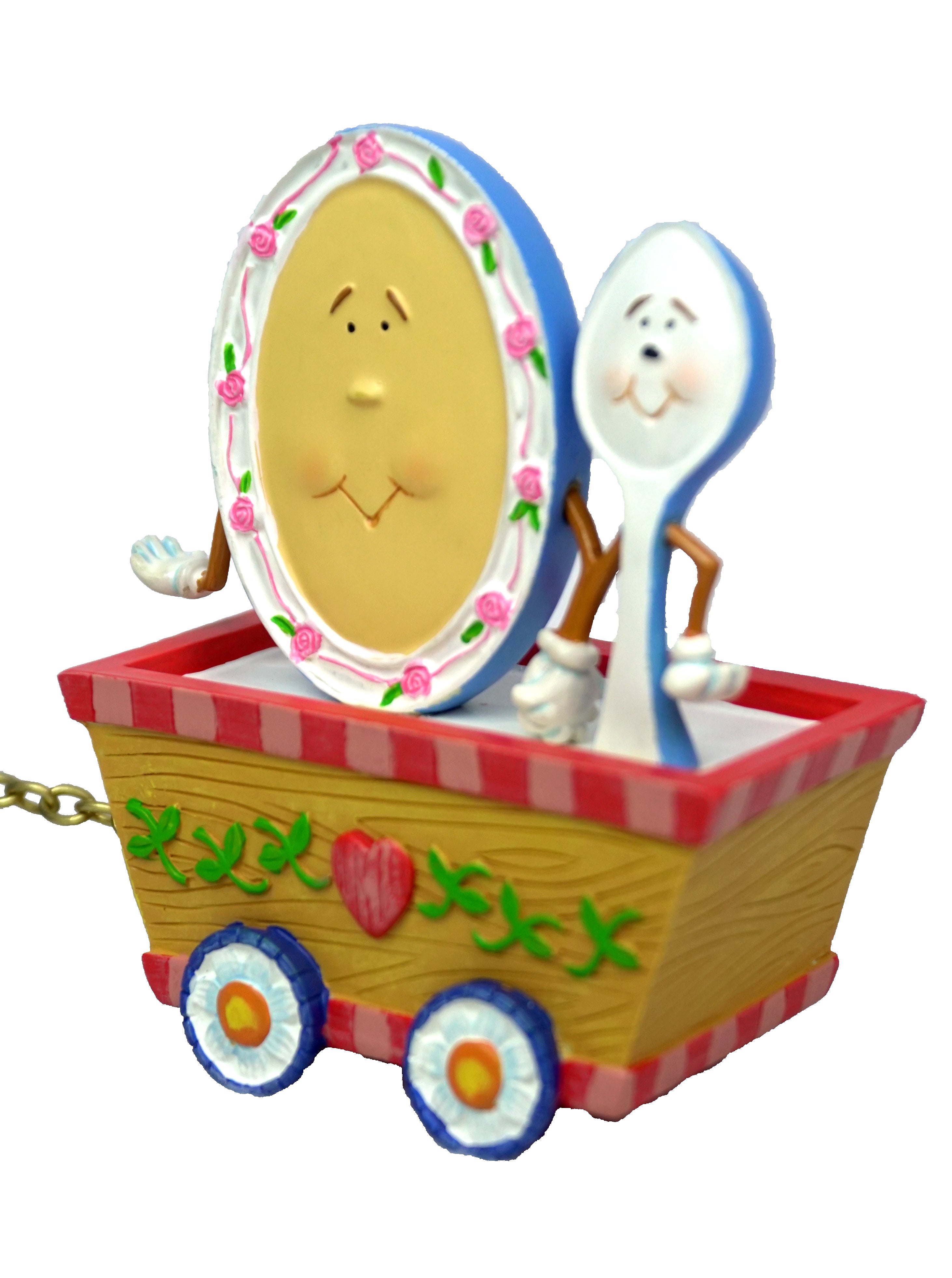 San Francisco Music Box Company Mother Goose Train Plays Playmates