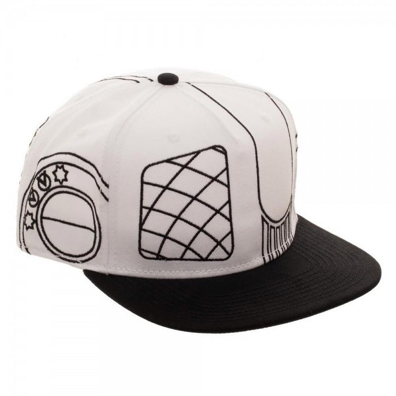 Bioworld Star Wars Pilot Helmet DIY Color Embroidered Snapback Baseball Cap,Multi,One Size