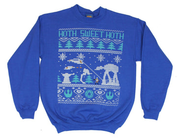 Star Wars Crewneck Sweatshirt -"Hoth Sweet Hoth" Christmas Sweater Style Image