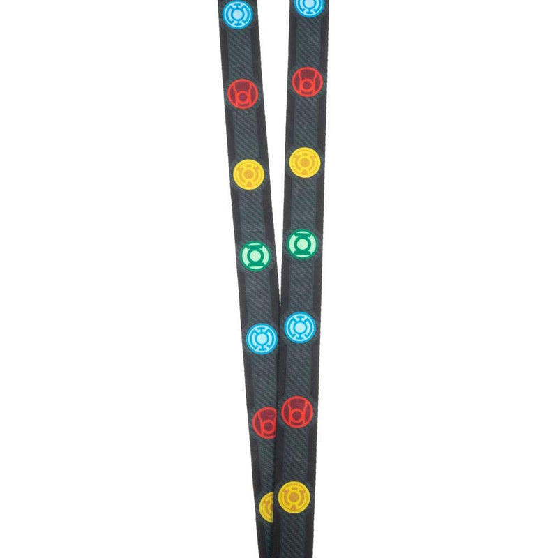 Green Lantern Lanyard w/Rubber Charm