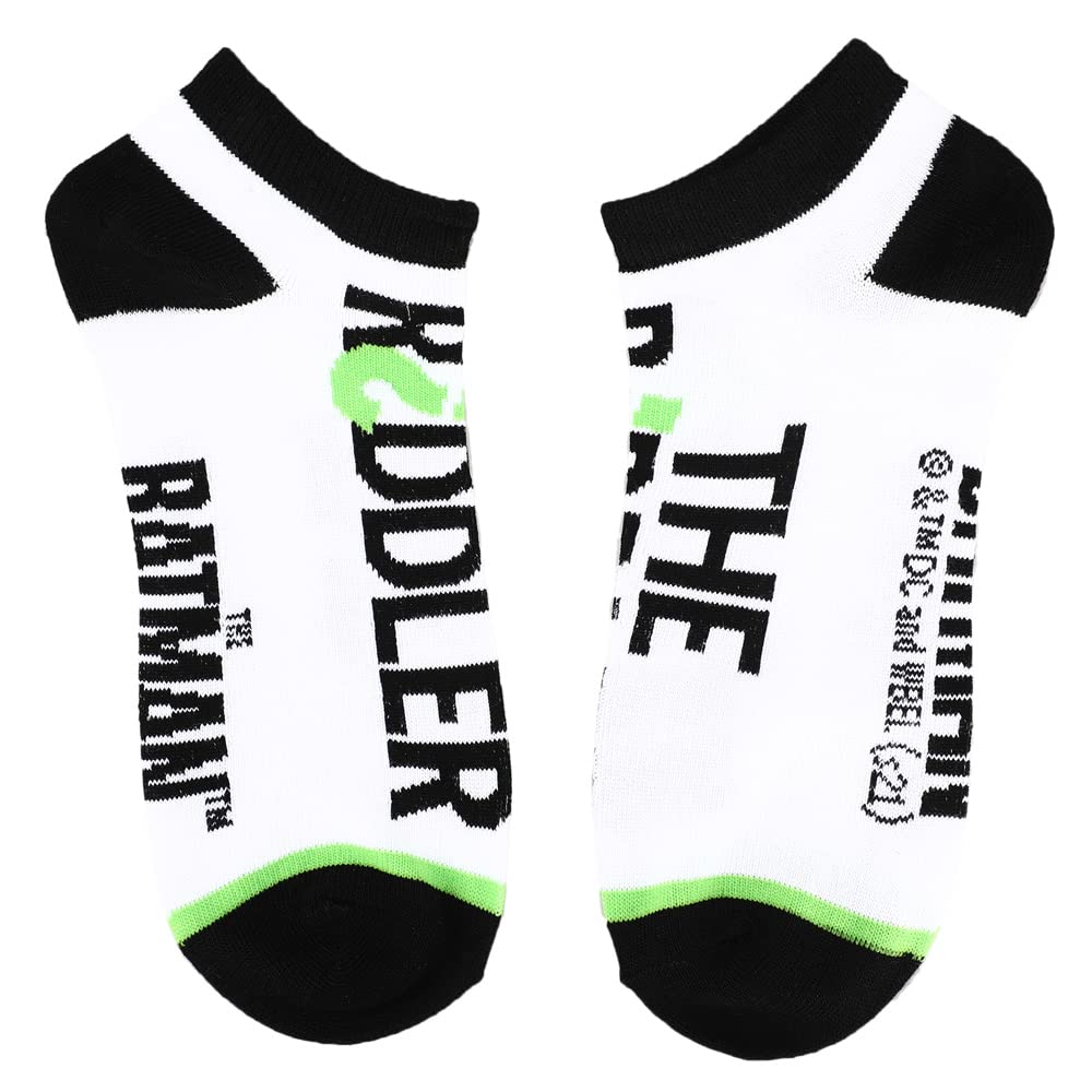 Bioworld The Batman Movie 5-Pack Ankle Socks set for men