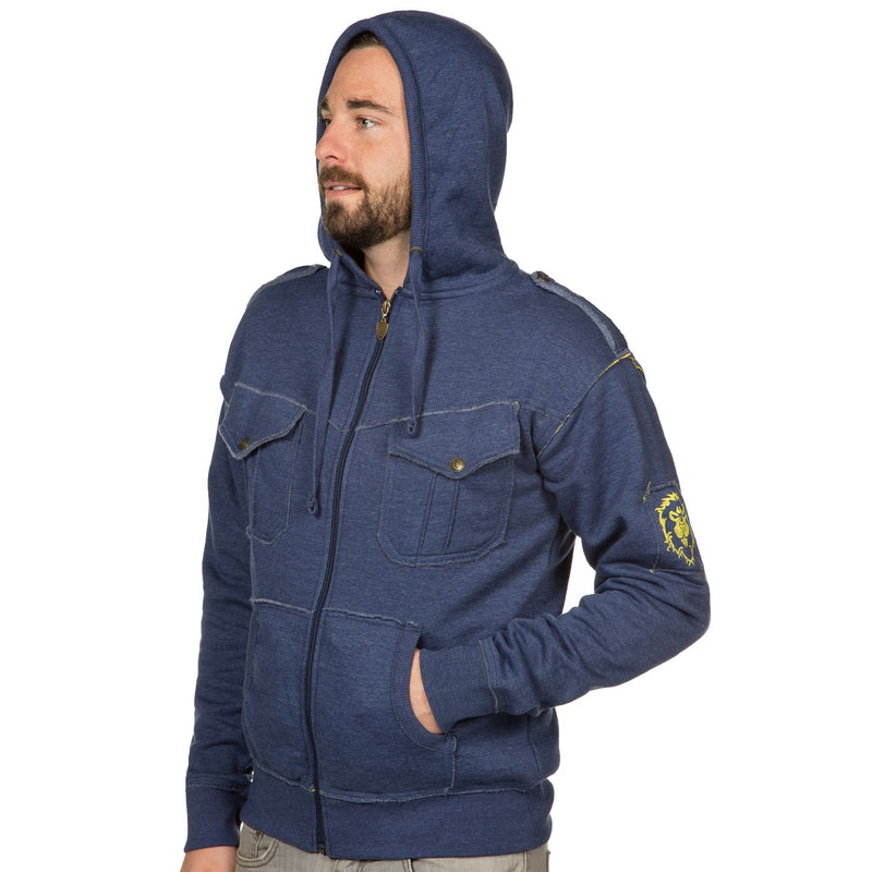 World of Warcraft Mens Hoodie Sweatshirt - Champion of The Alliance