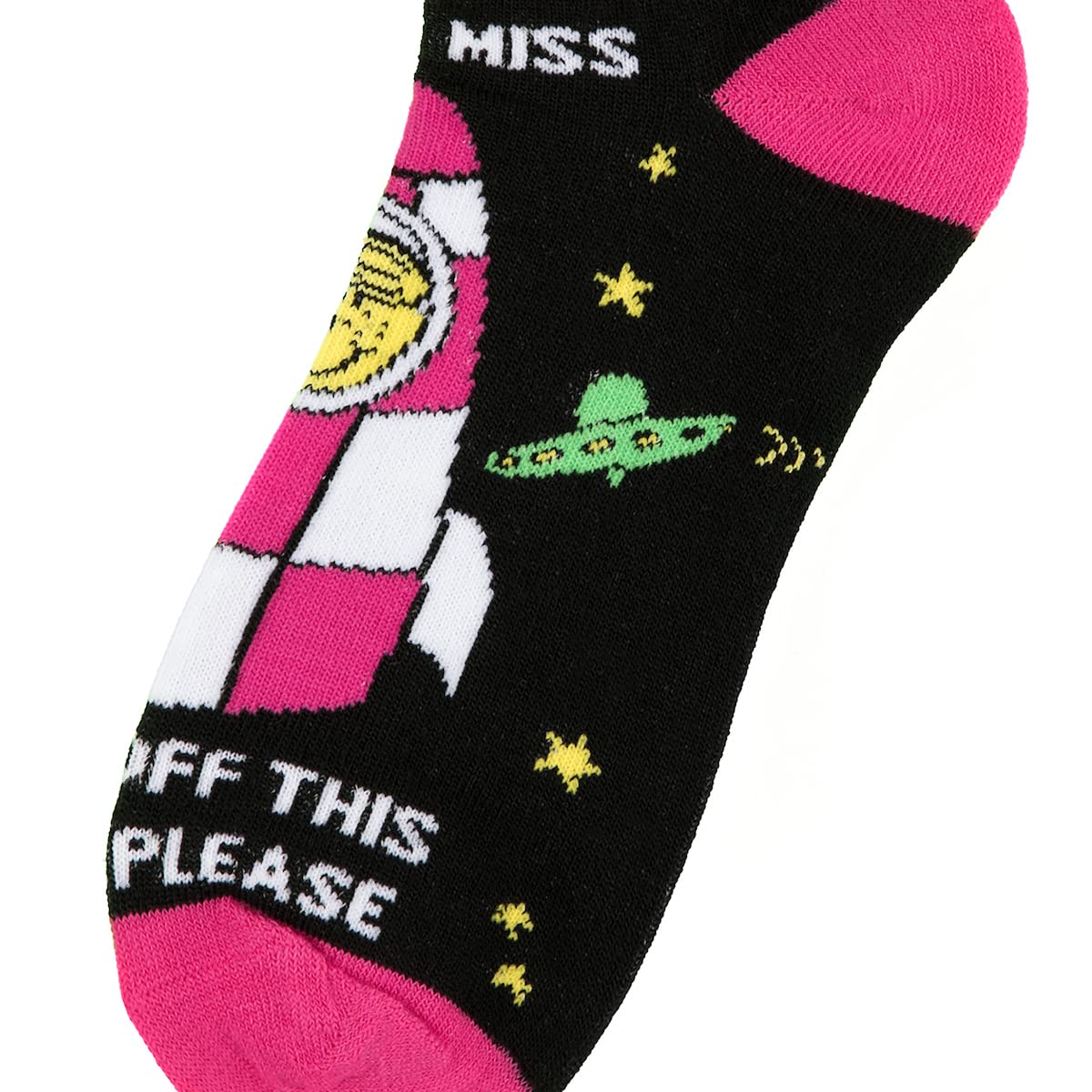 Bioworld Mr. Men And Little Miss Meme Characters 5-Pack Women's Ankle Socks